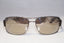 PRADA Mens Designer Mirror Sunglasses Brown Wrap SPS 53N 7JO-1C0 15679