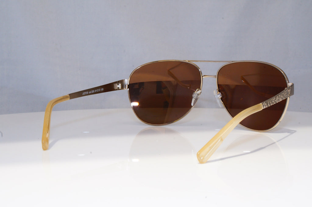 JUST CAVALLI Mens Unisex Mirror Designer Sunglasses Gold Pilot JC 572S 32G 18823