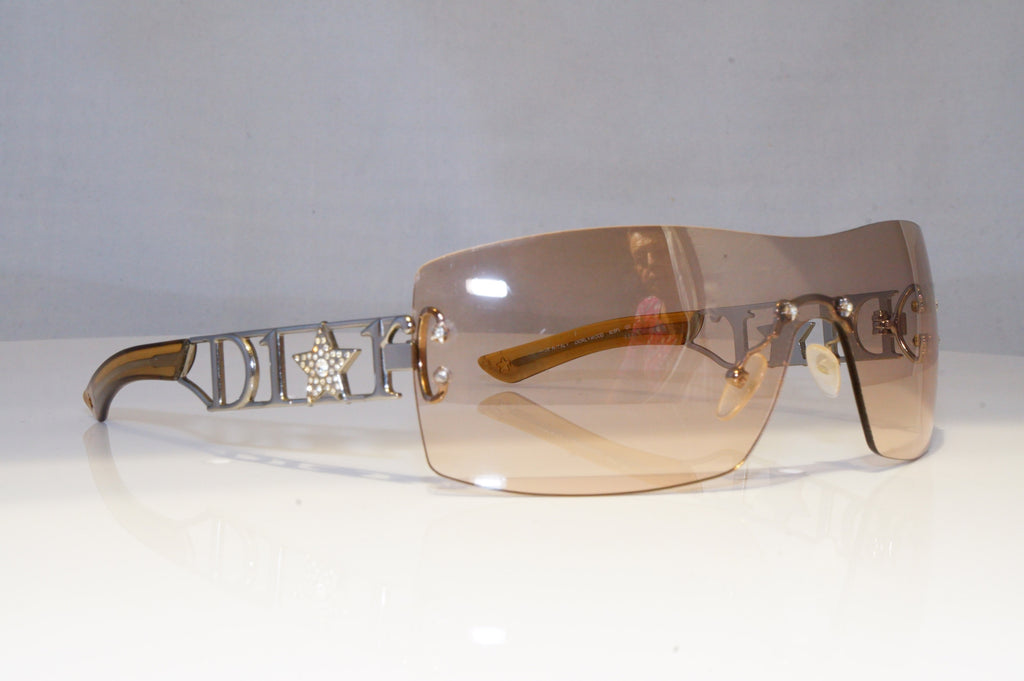 CHRISTIAN DIOR Womens Diamante Sunglasses Shield STAR DIORLYWOOD 6LBFL 21021