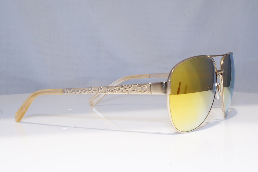 JUST CAVALLI Mens Unisex Mirror Designer Sunglasses Gold Pilot JC 572S 32G 18823