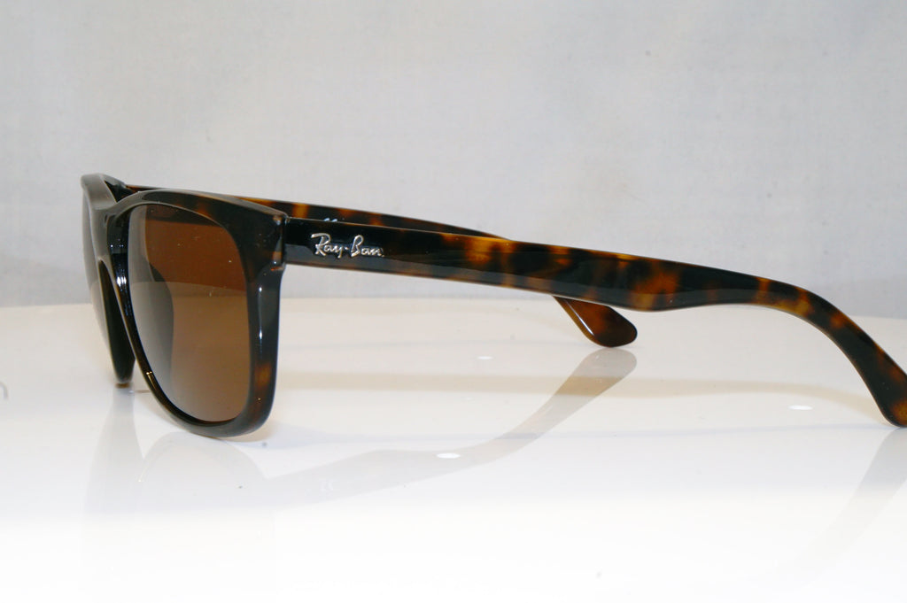 Ray-Ban Mens Designer Sunglasses Brown Rectangle RB 4181 710/83 14328