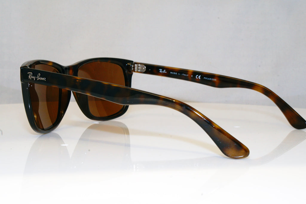 Ray-Ban Mens Designer Sunglasses Brown Rectangle RB 4181 710/83 14328