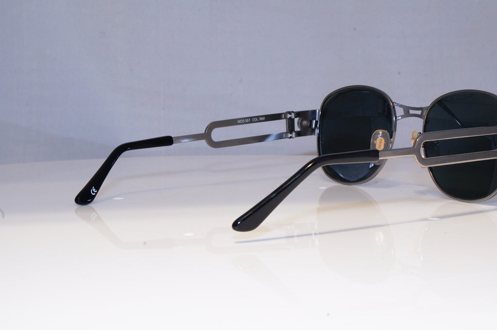 GIANNI VERSACE Mens Vintage 1990 Designer Sunglasses Silver S57 76M 20049 NOS