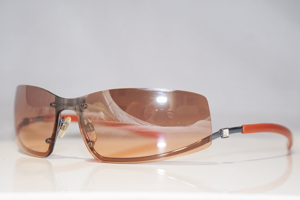 CHANEL Mens Unisex Womens Designer Sunglasses Brown Wrap 4066 C232/7H 15636