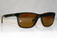 RAY-BAN Mens Vintage 1990 Designer Sunglasses Black Rectangle W2968 BLK 14327