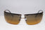 GUCCI 1990 Vintage Mens Designer Sunglasses Gold Wrap GG 2653 S8P 15690