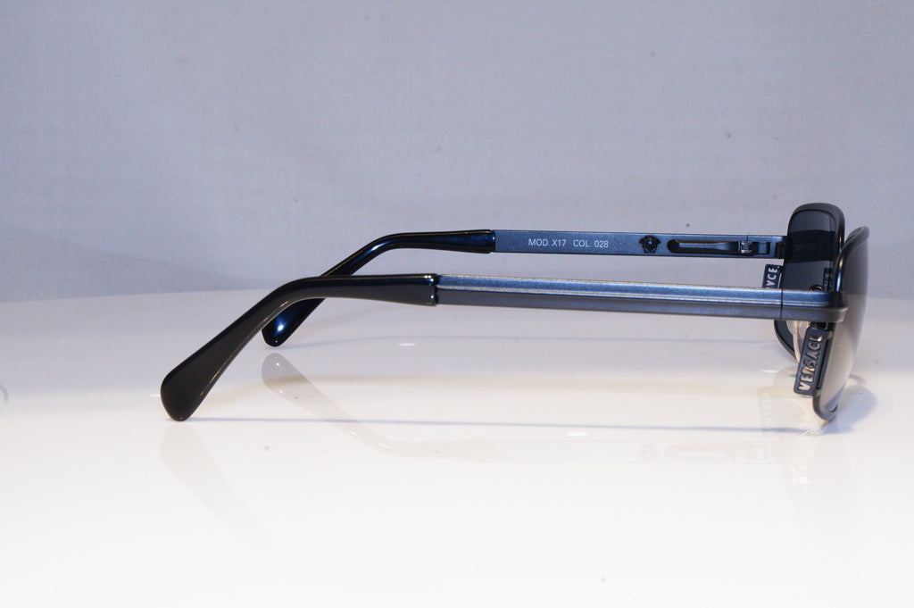 GIANNI VERSACE Mens Vintage 1990 Designer Sunglasses Black X17 28 20002 NOS