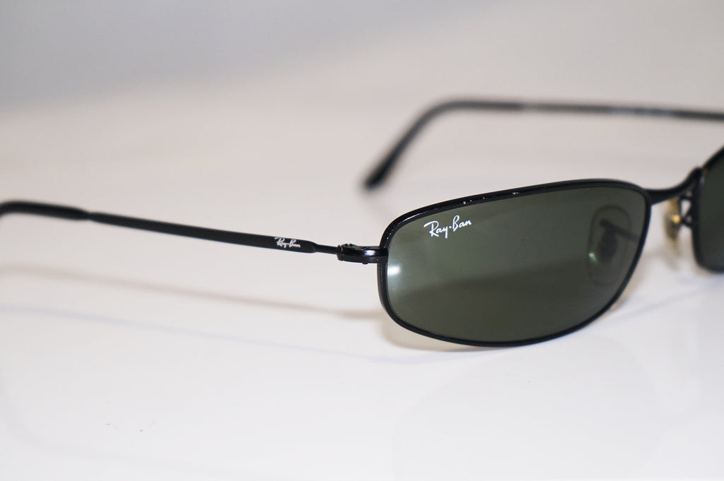 RAY-BAN 1990 Vintage Mens Designer Sunglasses Black Predator RB 3216 006 16260