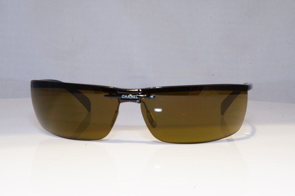 CHANEL Mens Womens Boxed Designer Sunglasses Black Rectangle 6003 501/73 21009