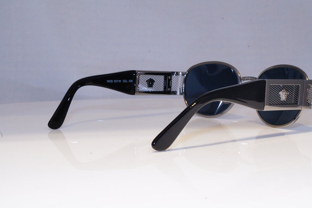 GIANNI VERSACE Mens Vintage 1990 Designer Sunglasses Silver X27/M 29 20036 NOS