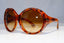 TOM FORD Womens Oversized Designer Sunglasses Brown Round Ali TF0221 53F 18813