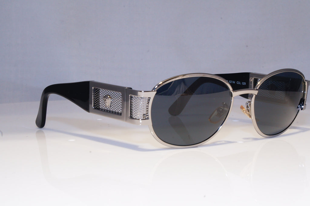 GIANNI VERSACE Mens Vintage 1990 Designer Sunglasses Silver X27/M 29 20036 NOS