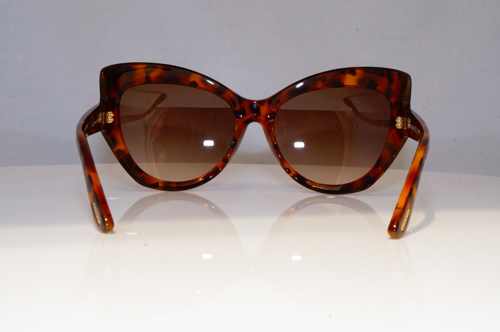 TOM FORD Womens Oversized Designer Sunglasses Brown Bardot TF 284 52F 21011