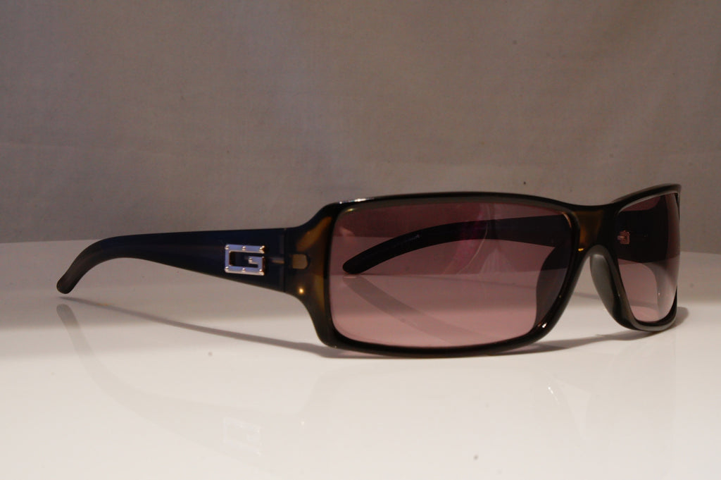 GUCCI Mens Womens Vintage Designer Sunglasses Brown Rectangle GG 2515 900 21005