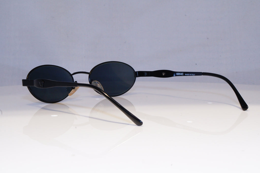 GIANNI VERSACE Mens Vintage 1990 Designer Sunglasses Black S08 28 20066 NOS