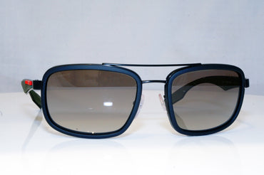 PRADA Mens Designer Sunglasses Black Aviator SPS 52P 1BO-4M1 17738