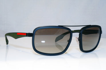PRADA Mens Designer Sunglasses Black Aviator SPS 52P 1BO-4M1 17738
