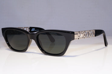 GIANNI VERSACE Mens Vintage 1990 Designer Sunglasses Black 467 N52 20016 NOS