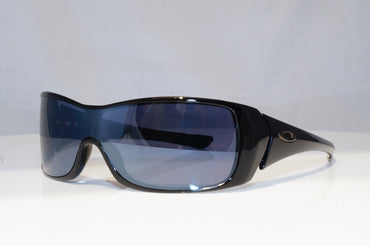OAKLEY Mens Designer Sunglasses Black Shield RIDDLE BLK 18814