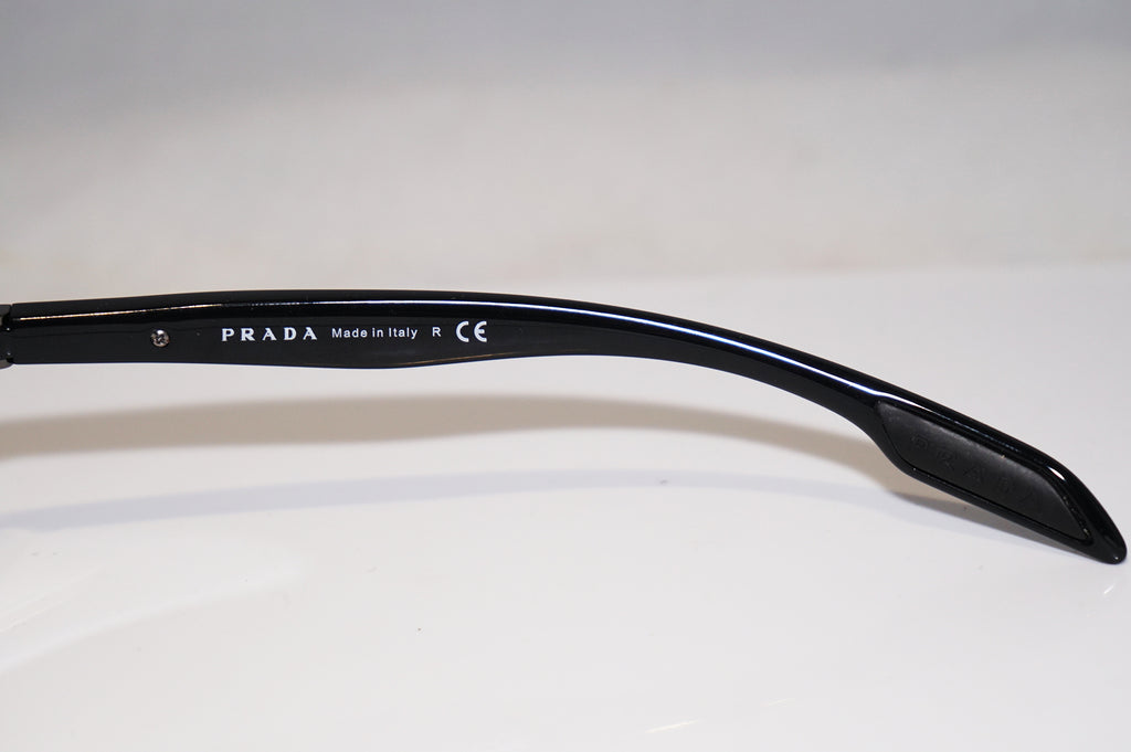 PRADA Mens Designer Mirror Sunglasses Black Aviator SPS 53P 5AV-5L0 15008