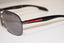 PRADA Mens Designer Mirror Sunglasses Black Aviator SPS 53P 5AV-5L0 15008
