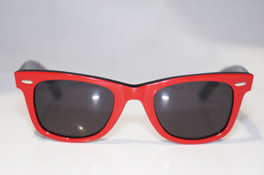RAY-BAN Mens Unisex Designer Sunglasses Red Wayfarer RB 2140 955 14639