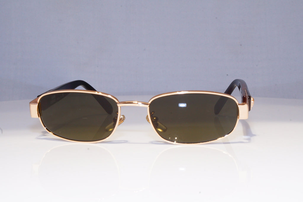 GIANNI VERSACE Mens Vintage 1990 Designer Sunglasses Gold X19 30 20068 NOS