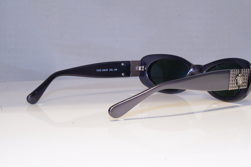 GIANNI VERSACE Mens Vintage 1990 Designer Sunglasses Grey ONE 248/M 340 20067