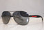 PRADA Mens Designer Mirror Sunglasses Black Aviator SPS 53P 5AV-5L0 15108