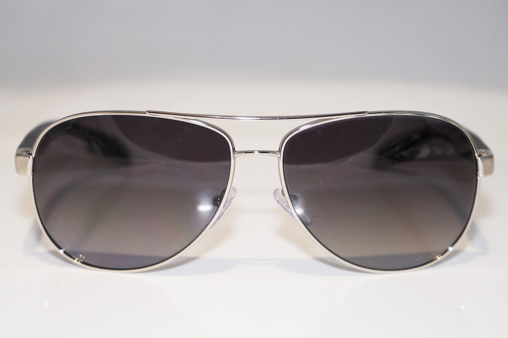 PRADA Mens Designer Mirror Sunglasses Black Aviator SPS 53P 5AV-5L0 15108