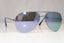 BUGATTI Mens Vintage 1990 Designer Sunglasses Gold Aviator 456 102 17043