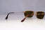 RAY-BAN Mens Vintage 1990 Designer Sunglasses Gold Rectangle RB 3156 00173 21006
