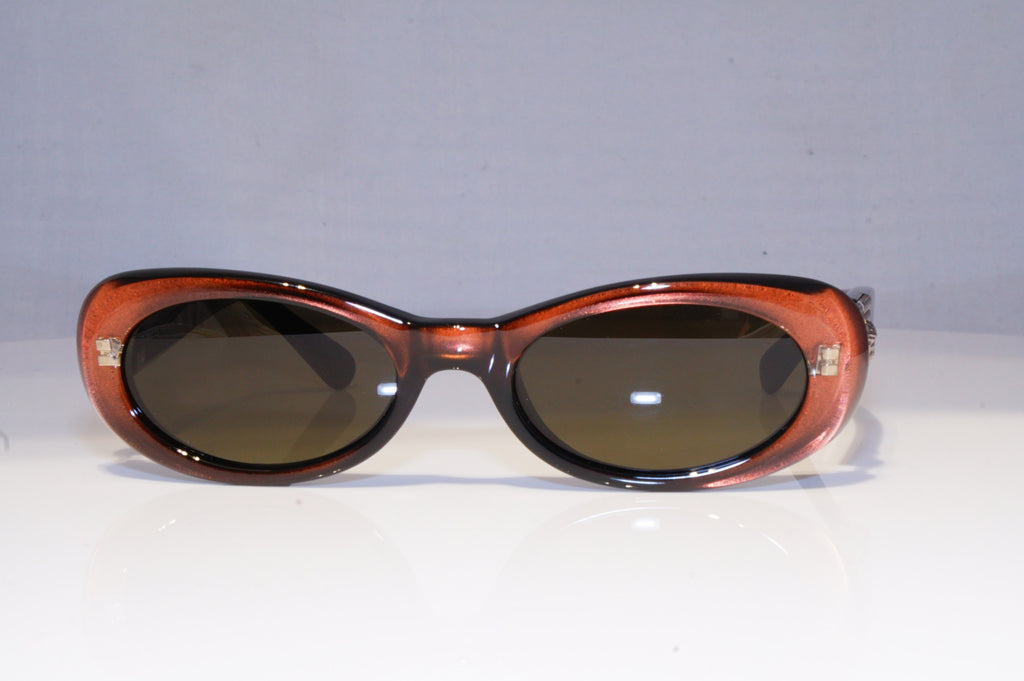 GIANNI VERSACE Mens Vintage 1990 Designer Sunglasses Brown 248/M 341 19445 NOS