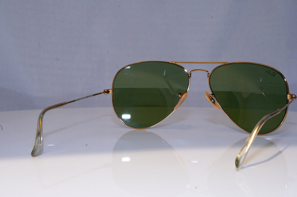 RAY-BAN Mens Designer Sunglasses Gold Aviator RB 3025 001/14 18406
