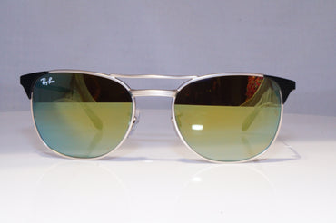 RAY-BAN Mens Mirror Designer Sunglasses Black SIGNET RB 3429 9025/9J 21013