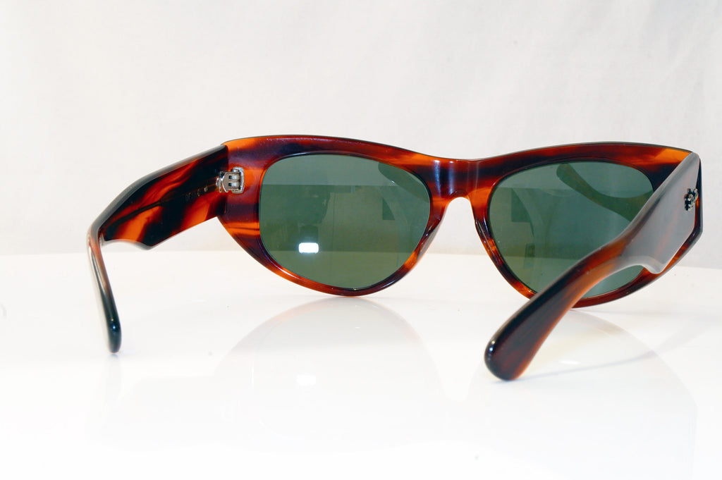 RAY-BAN Mens Unisex Vintage 1990 Designer Sunglasses Brown Rectangle DEKKO 17060