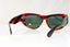 RAY-BAN Mens Unisex Vintage 1990 Designer Sunglasses Brown Rectangle DEKKO 17060