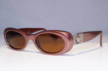 GIANNI VERSACE Mens Vintage 1990 Designer Sunglasses Brown 248/M 341 19445 NOS