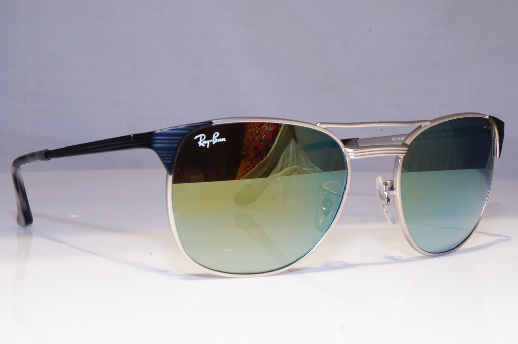 RAY-BAN Mens Mirror Designer Sunglasses Black SIGNET RB 3429 9025/9J 21013