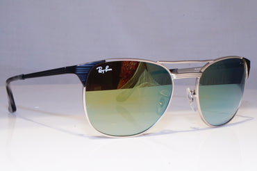 RAY-BAN Mens Mirror Designer Sunglasses Black SIGNET RB 3429 9025/9J 21013