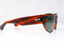 RAY-BAN Mens Unisex Vintage 1990 Designer Sunglasses Brown Rectangle DEKKO 17060