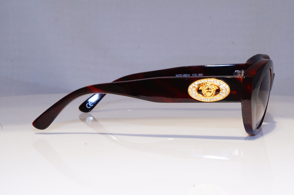 GIANNI VERSACE Diamante Vintage 1990 Designer Sunglasses Brown 480/H 900 20013