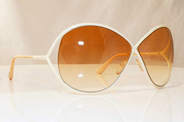 TOM FORD Womens Boxed Designer Sunglasses White Lilliana TF 131 25G 17041