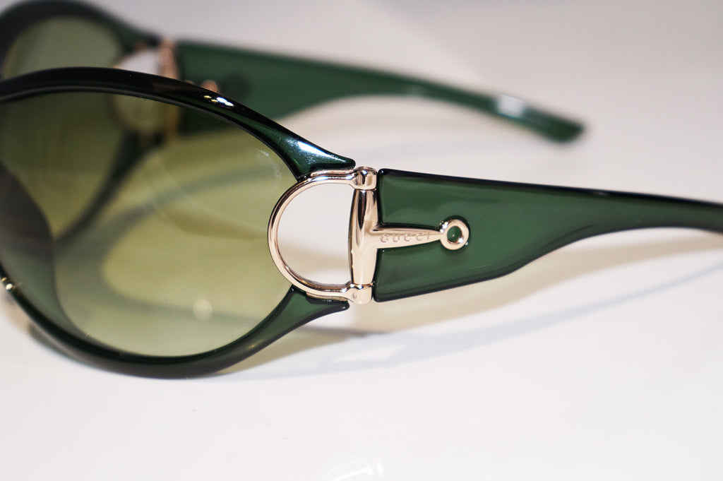 GUCCI Womens Designer Sunglasses Green Shield GG 2561 PT1 15956