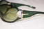 GUCCI Womens Designer Sunglasses Green Shield GG 2561 PT1 15956