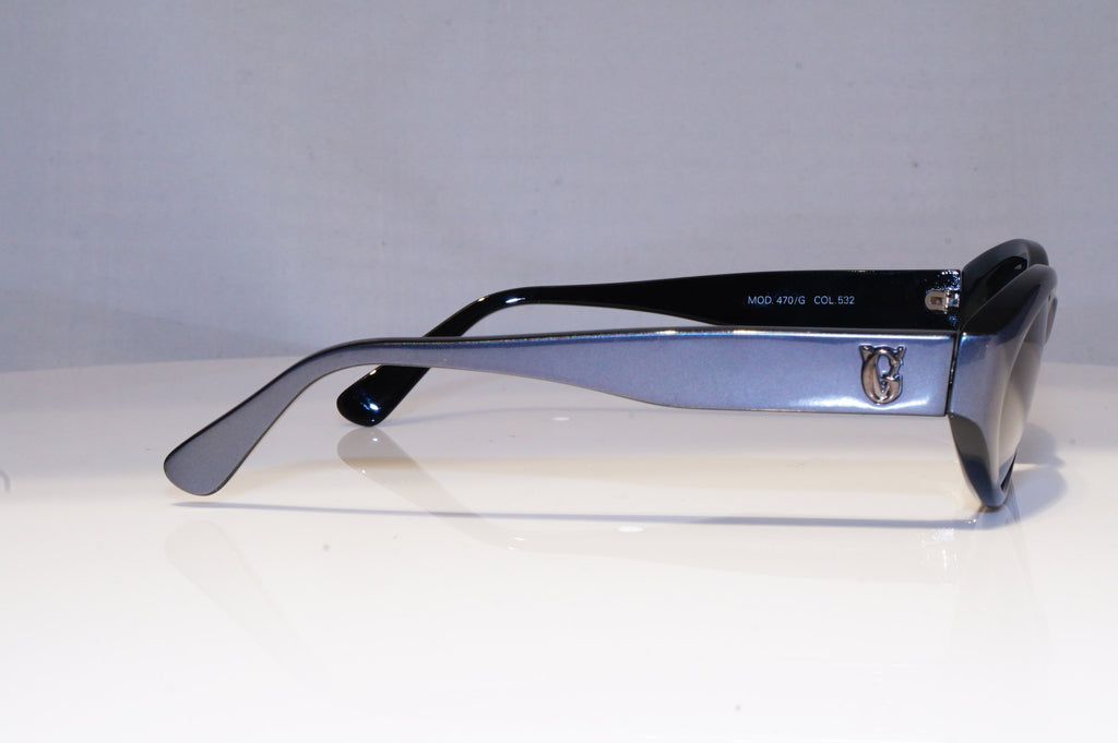 GIANNI VERSACE Mens Vintage 1990 Designer Sunglasses Blue 470/G 532 19991 NOS