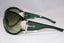 GUCCI Womens Designer Sunglasses Green Shield GG 2561 PT1 15956