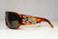 VERSACE Womens Diamante Designer Sunglasses Brown Butterfly 4110-B 163/3 17032
