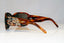 VERSACE Womens Diamante Designer Sunglasses Brown Butterfly 4110-B 163/3 17032