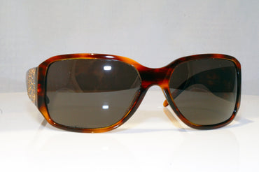 VERSACE Womens Diamante Designer Sunglasses Brown Butterfly 4110-B 163/3 17032